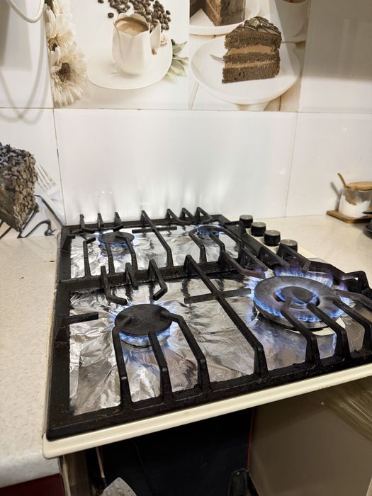 Газовая плита Белый