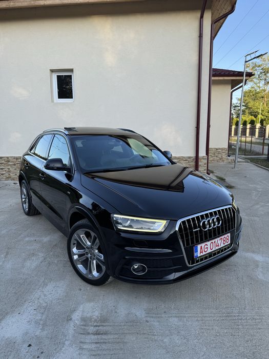 #Audi Q3•S-line Plus•Quattro•S-Tronic•Panoramic•Keyless•Led•Xenon•177 Cp#