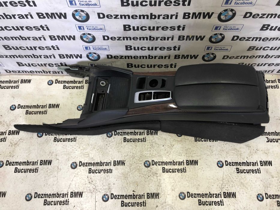 Consola centrala fara cotiera de Europa BMW X5 X6 E70 E71