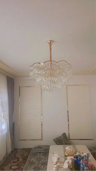 Люстра ва галоген урнатамиз