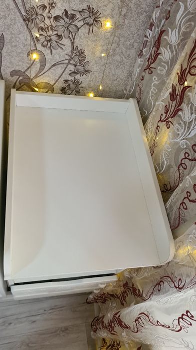 Детская кроватка-трансформер + матрас