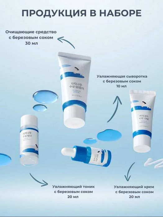 Travel-Friendly Mini Skincare Kit (1025 Dokdo)Holati: Yangi, ishlatilm