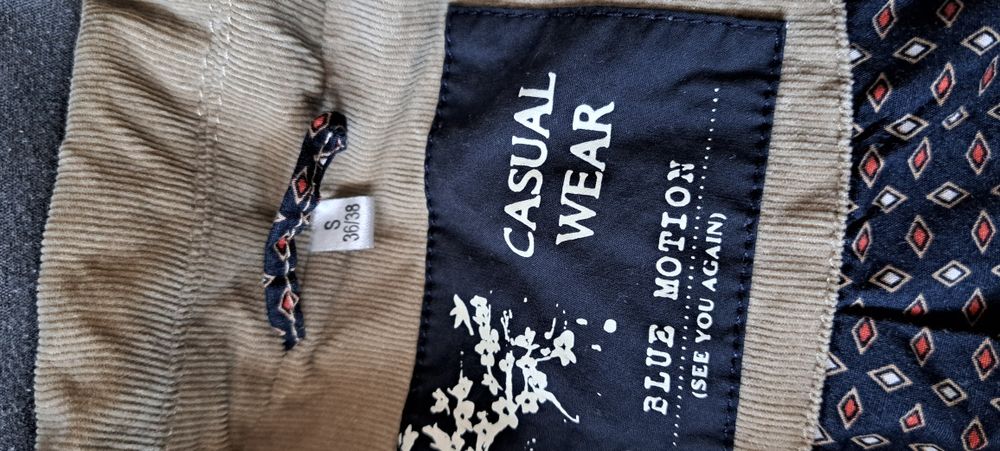 Sacou mărimea S material raiat