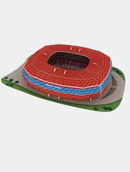 Uzum market JUSTSHOP: 3D пазл-конструктор Barcelona Real madrid Juvent