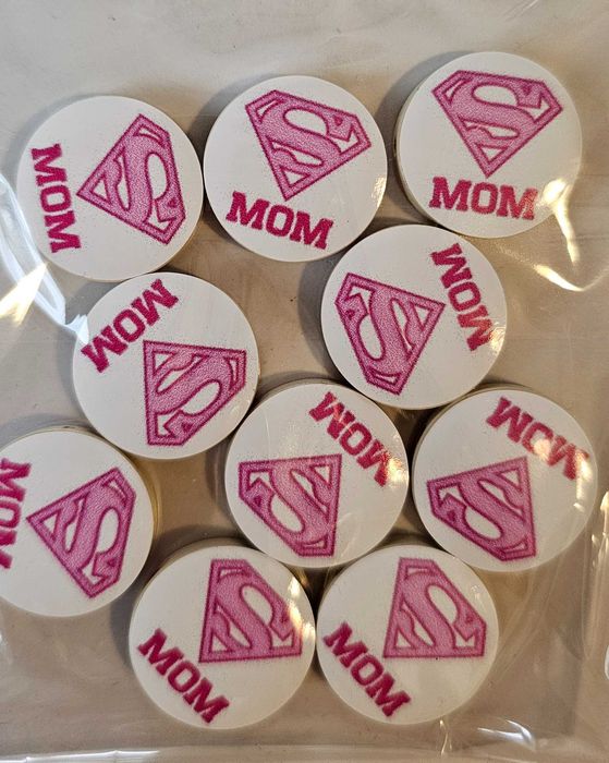 Дървени елементи за мартеници с отвор