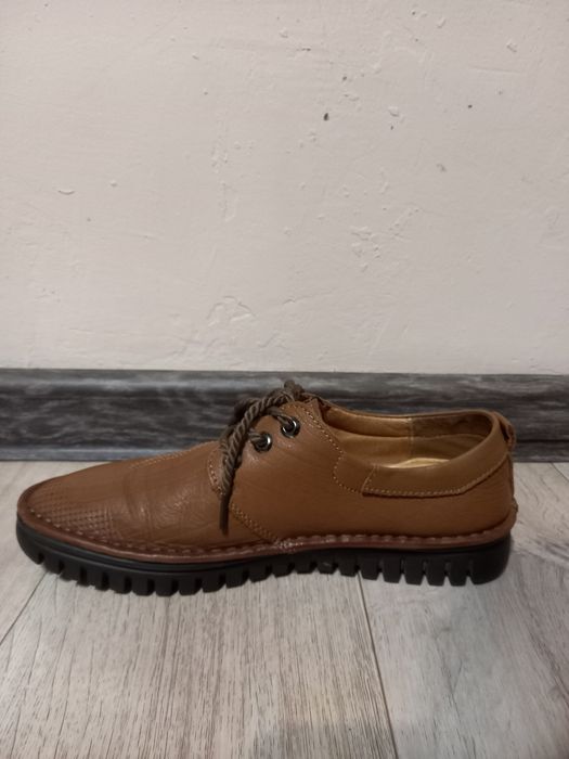 Туфли мужские, кожанные