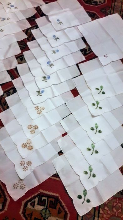 Вышивки  ручная работа Кружева