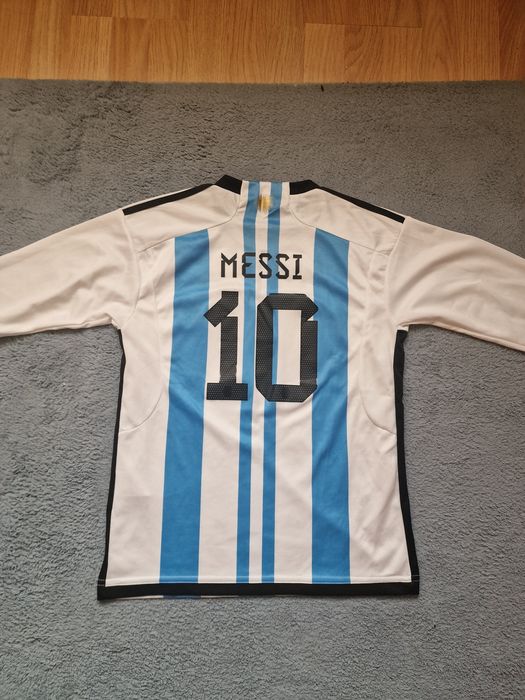 Tricou Argentina Lionel Messi #10 – Mânecă lungă
