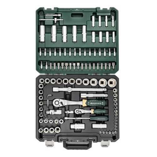 Гедоре 108 части 1/2“ и 1/4“ със специални вложки RockForce XI-ON