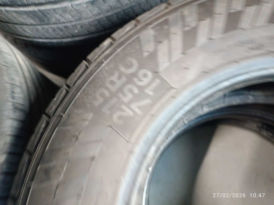 2бр.летни гуми 215/75/16C Kleber