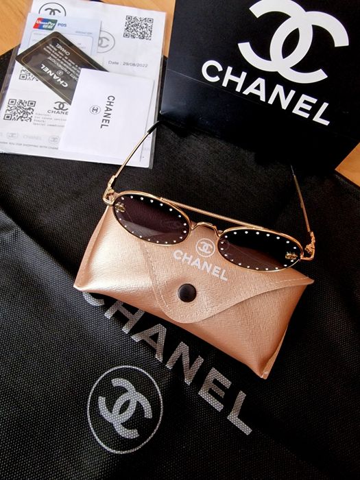Ochelari de soare Chanel,toc inclus, new model