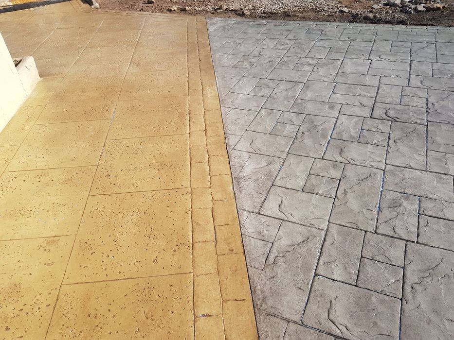 Beton Amprentat/Vertical