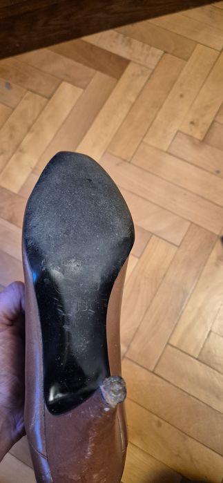 Cizme din piele naturala inalte, din Brazilia