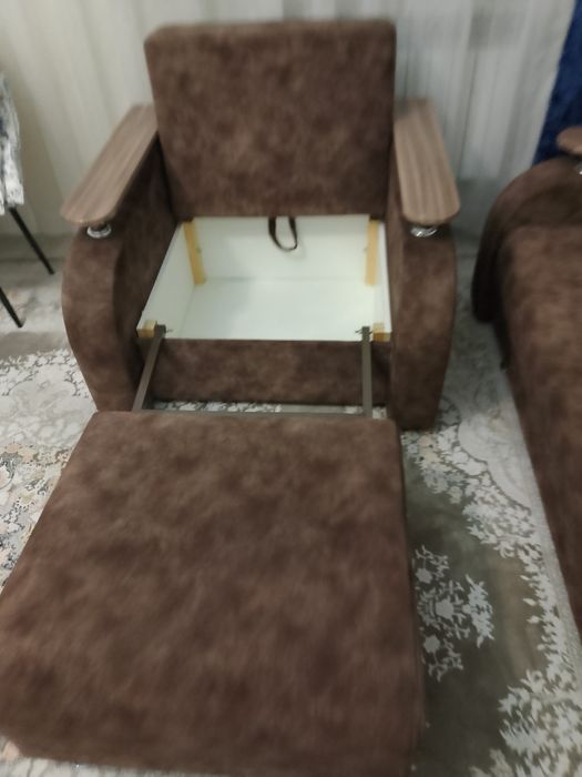 Диван и кресло за 60000тенге