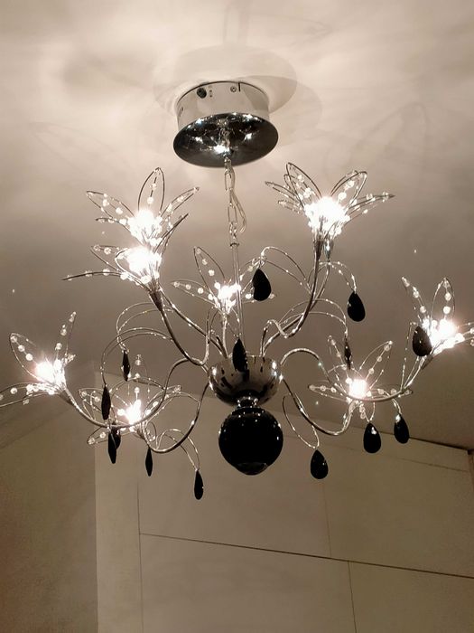 Люстра Чехия 9 рожковая