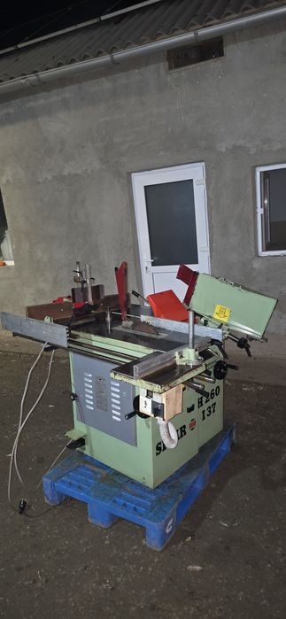 multifunctionala tamplarie SICAR 260 MONOFAZICA circular freza abricht