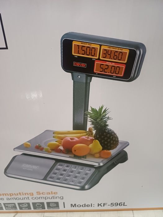 Весы магазинные CLEVER до 40к новые в упаковке