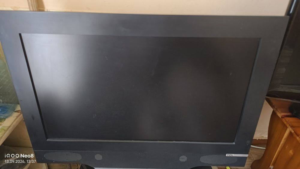 Монитор tv ТСL 80см + hdmi адаптер