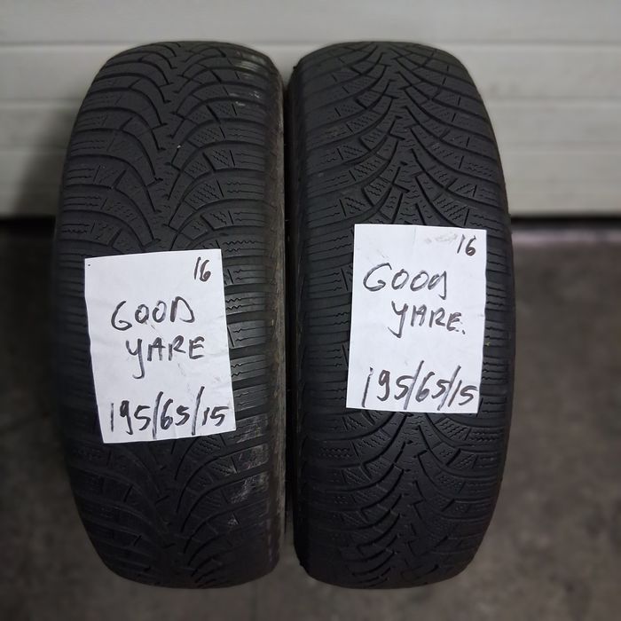 2×195/65/15 M+S.GOODYEAR.Stare excelenta.