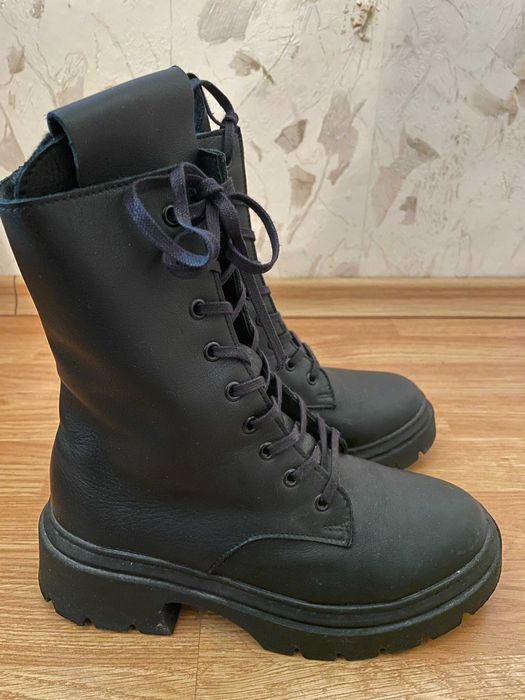 Дамски боти/обувки Естествена кожа - Перфектно състояние