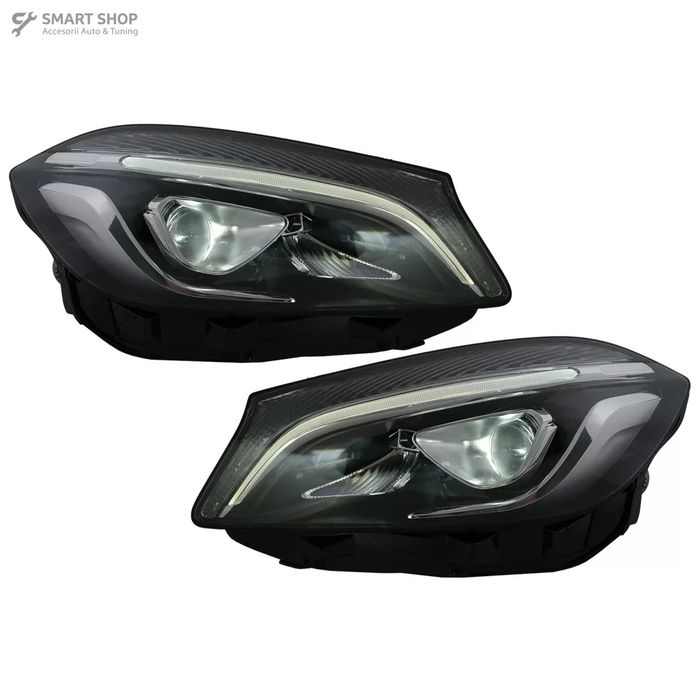 Faruri Full LED Mercedes A-Class W176 (2012-2018) doar pentru Halogen