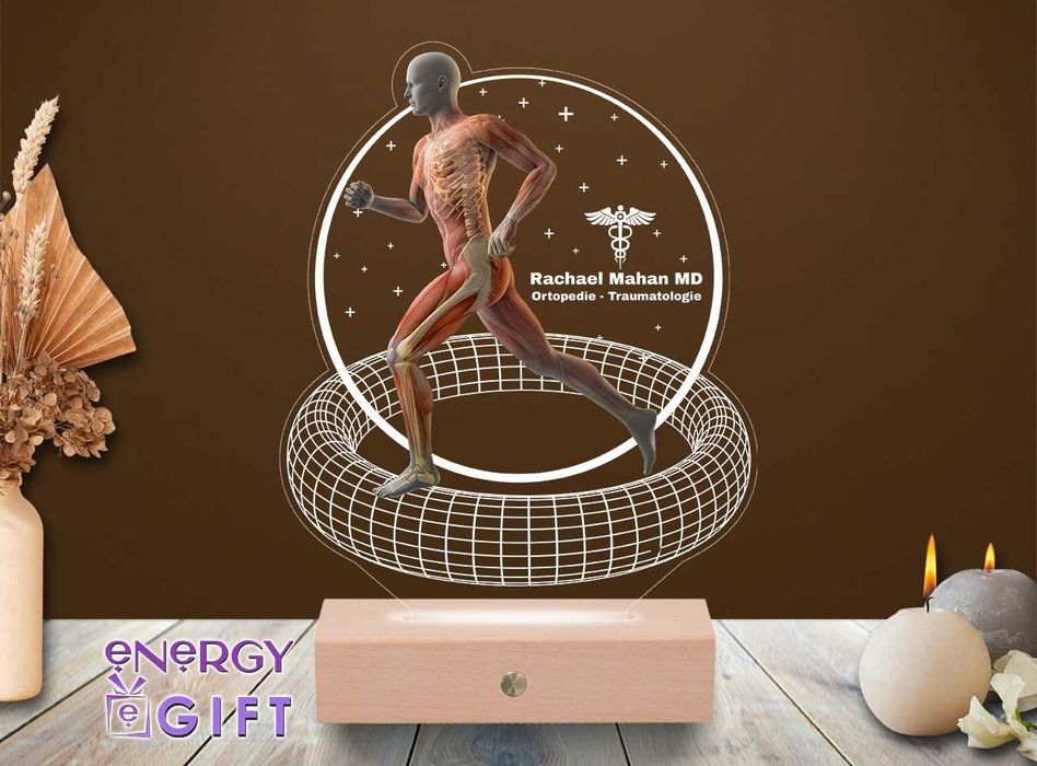 Lampa Led Personalizata – Doctor Ortopedie