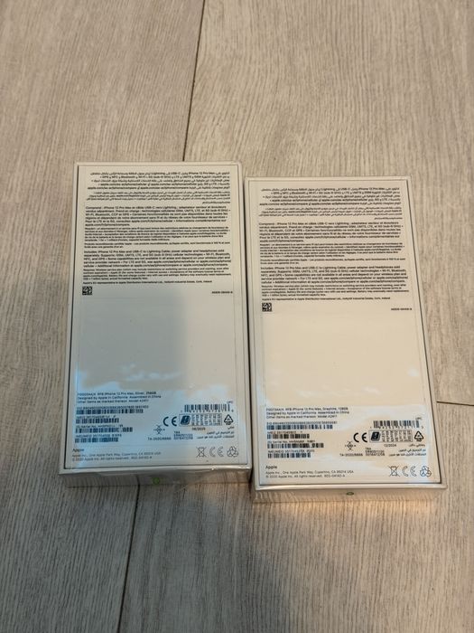 Apple iPhone 12 Pro Max, 128/256gb, sigilate