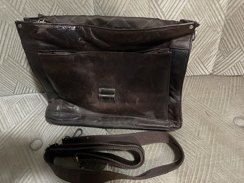 Geanta piele Chesterfield barbati