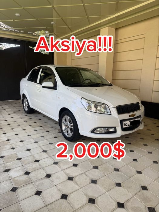 Aksiya!!! Nasiya Savdoga Nexia 3 Avtomat beriladi!!!