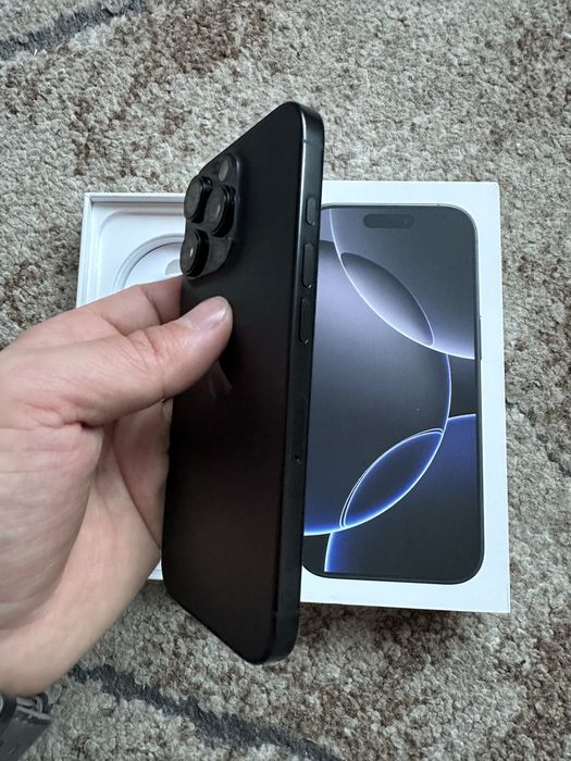 iPhone 16 Pro ca nou, full box, factura și garanție