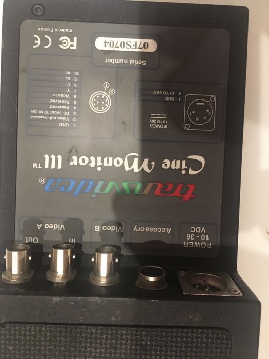 Монитор 6" FRANCE, Професионален - видеонаблюдение,камера за паркиране