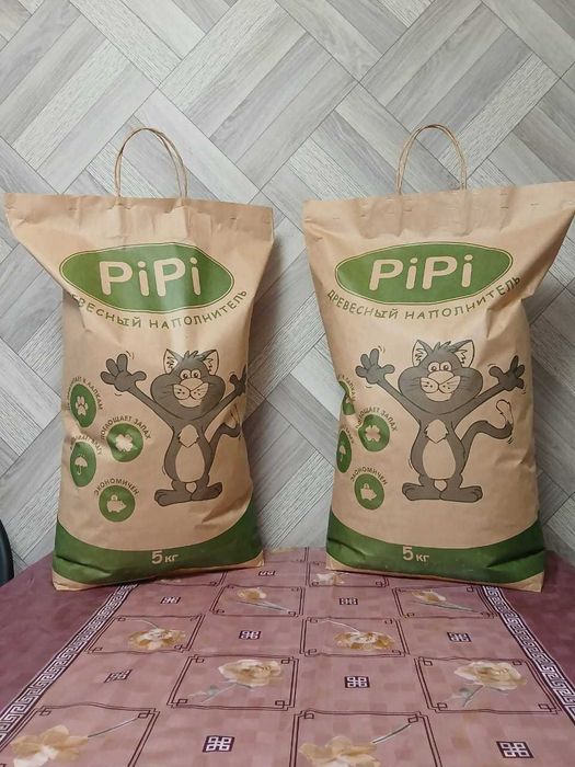 Древесный наполнитель для домашних животных