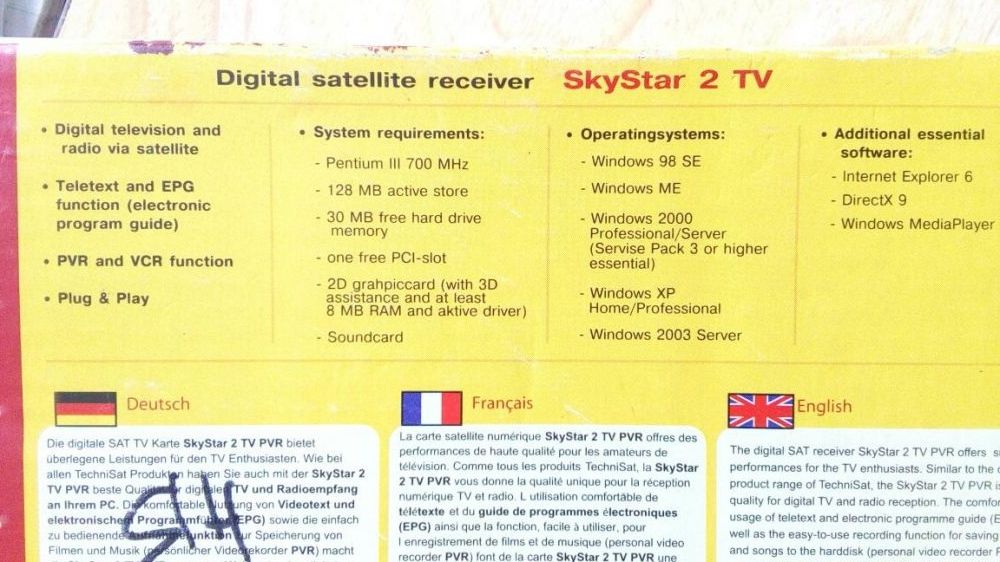 TV тюнер для компьютера