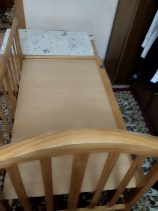 Манеж детский деревянный