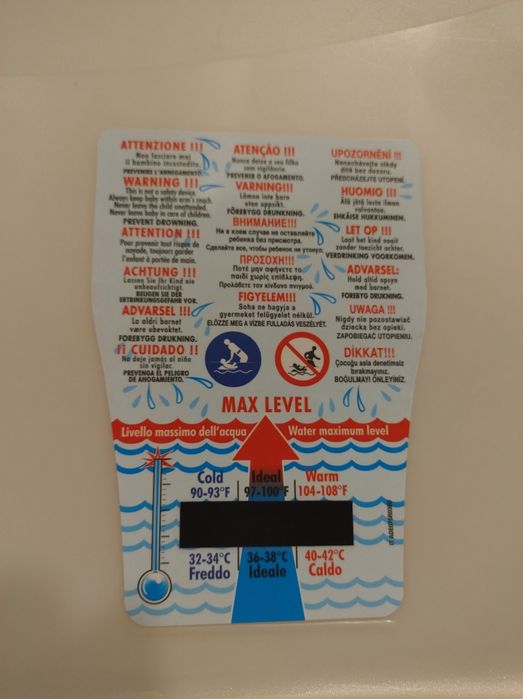 Ергономична вана Ok baby  + релси за вана