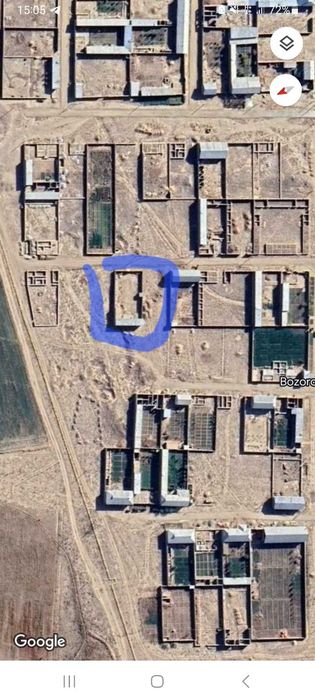 Нурато шахри Агро банк оркасида .  Мустакиллик MFTda hovli sotiladi.