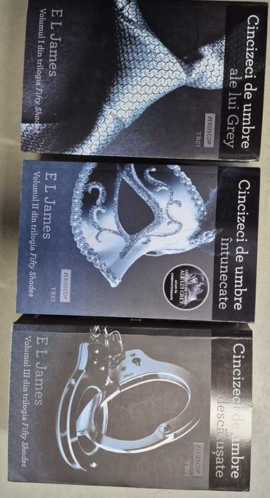 De vanzare_E.L. James_50 de umbre ale lui Grey_ 3 volume