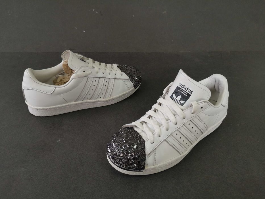 Adidasi PIELE  36 37 Ghete copii Tenisi  dama ADIDAS 3 Stripes Ca NOI