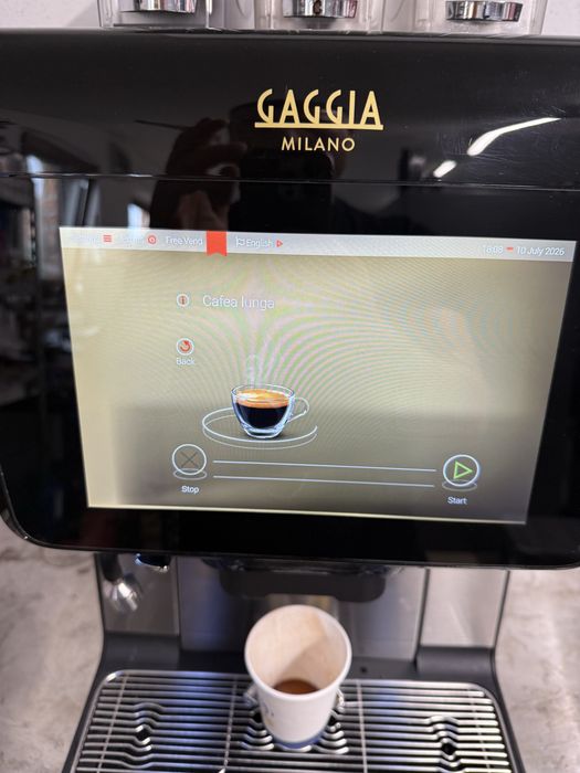 Gaggia La Radiosa aparat cafea profesional 1 rasnita,2 instant an2023