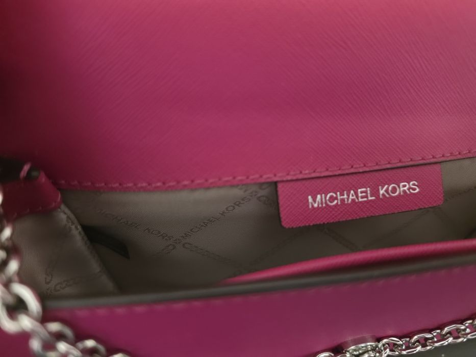 Plic Michael kors roz, piele naturală