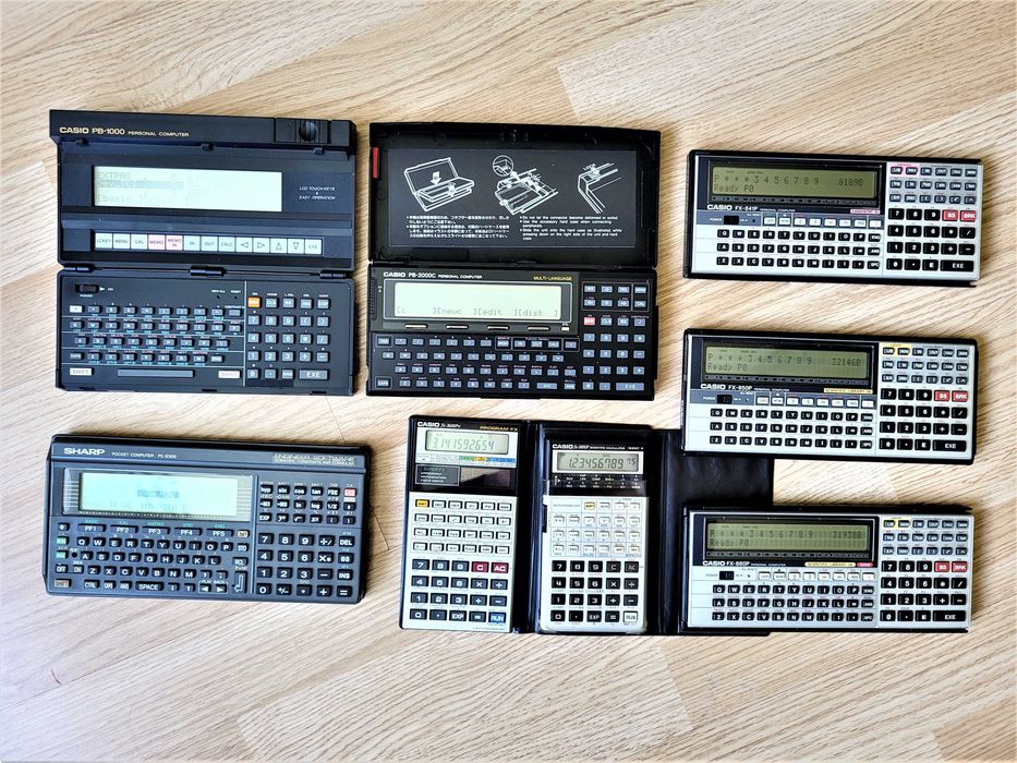 Casio si Sharp VINTAGE Colectie de vanzare