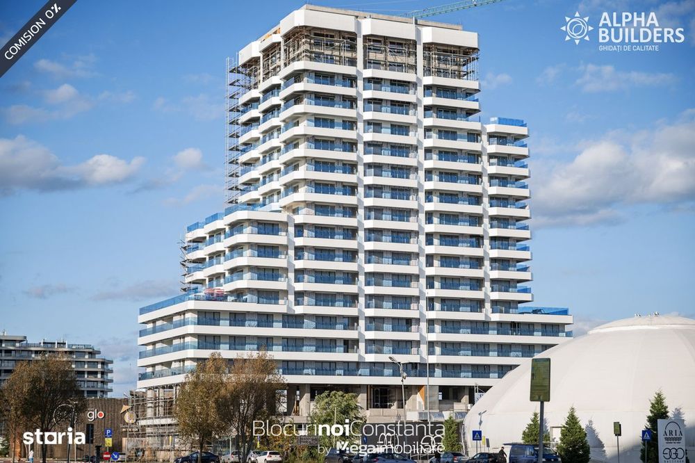 #Marina Tower by Alpha Builders | Ultimele 5 apartamente | 1m de plajă