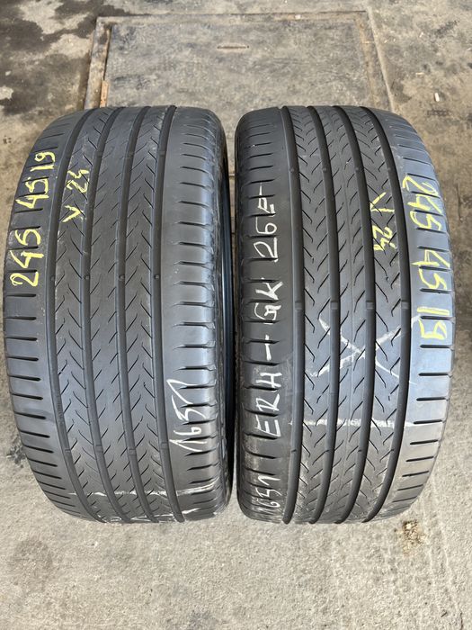 2 Anvelope Vara 245/45/19 Continental EcoContact6Q 2024
