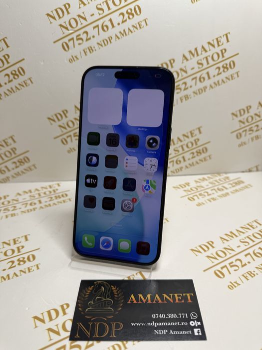 NDP Amanet Braila Iphone 16 Pro Max (256gb)