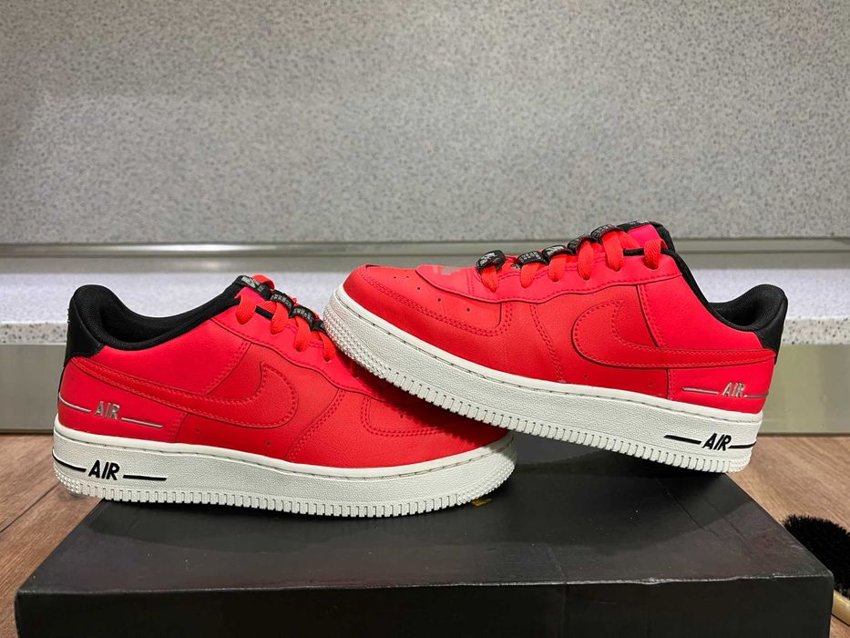 ОРИГИНАЛНИ *** Air Force 1 LV8 3 Double Air / "Laser Crimson "