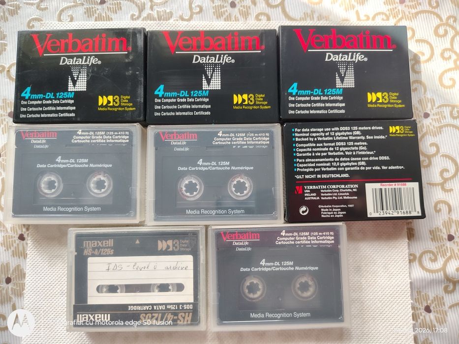Data cartridge verbatim DDS 3