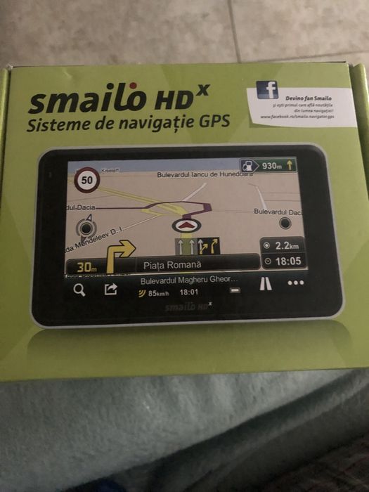 Smailo HD - Sistem de navigație cu camera foto