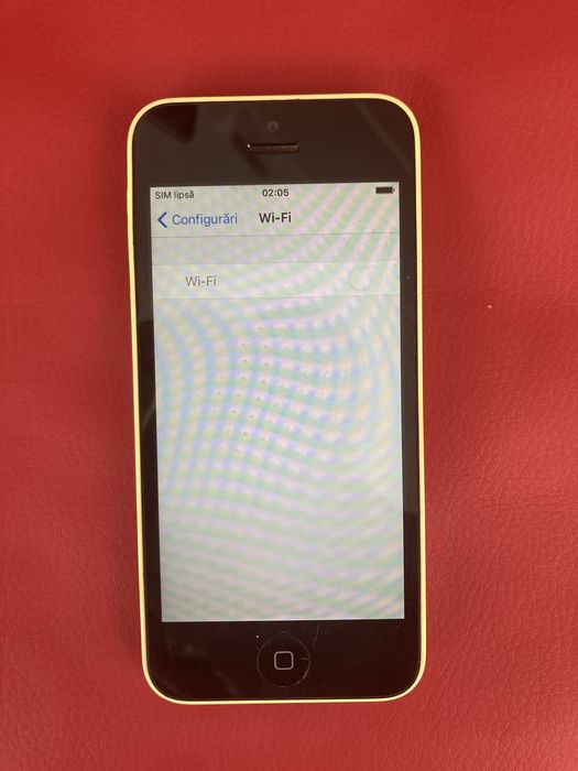 Iphon 5c 8gb baterie 94% display mort