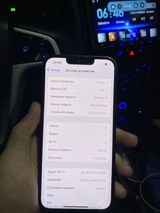Продам айфон 13 128гб