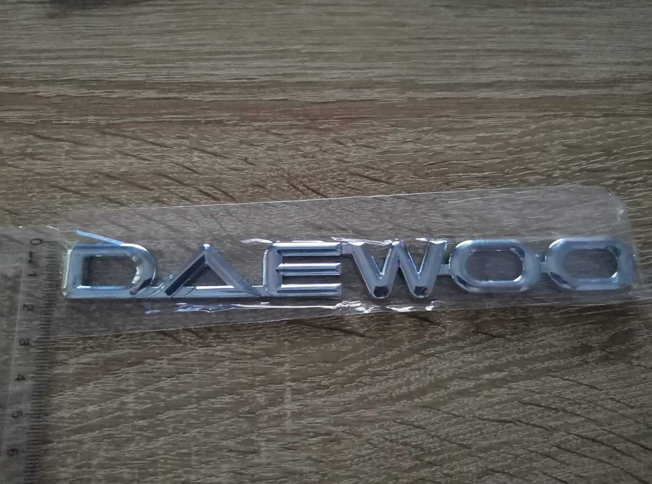 Надпис стар стил Daewoo Деу